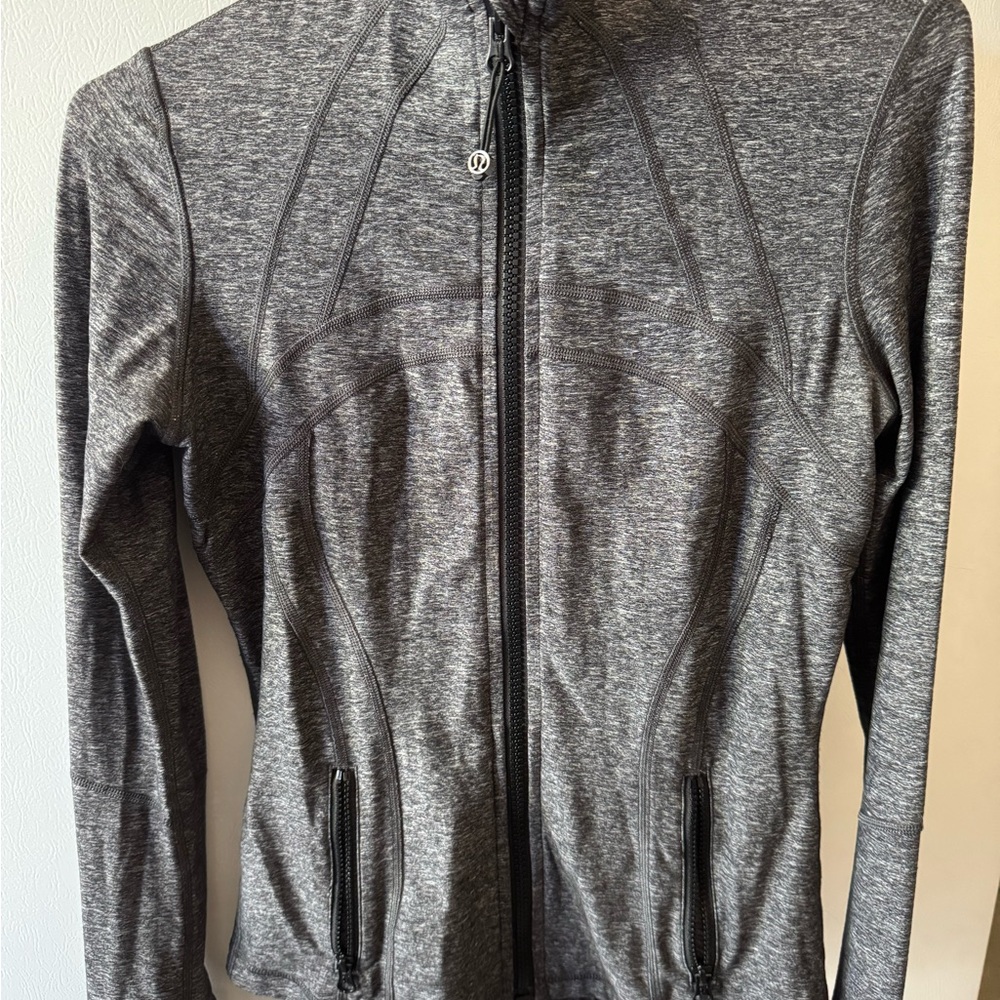 lululemon athletica Women's Grey Full-Zip Define jacket